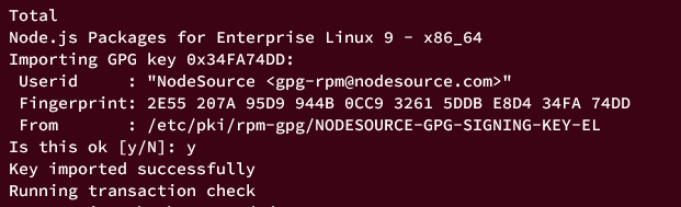 AlmaLinux 9 服务器上安装 Node.js 的三种不同方式教程