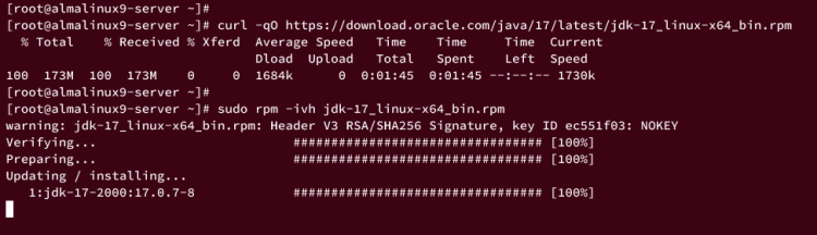 在 AlmaLinux 9 上安装 Java OpenJDK 与 Oracle JDK 并配置环境变量和默认版本