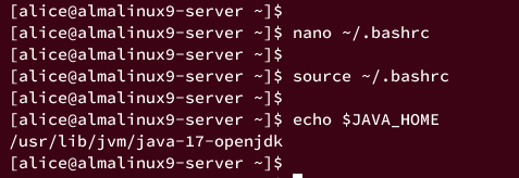 在 AlmaLinux 9 上安装 Java OpenJDK 与 Oracle JDK 并配置环境变量和默认版本