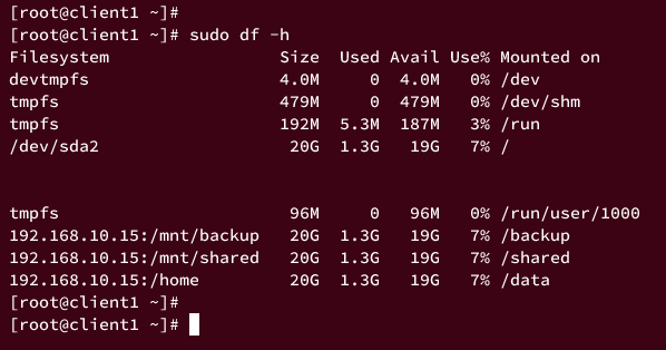 在 AlmaLinux 9 上安装与配置 NFS 服务端及客户端