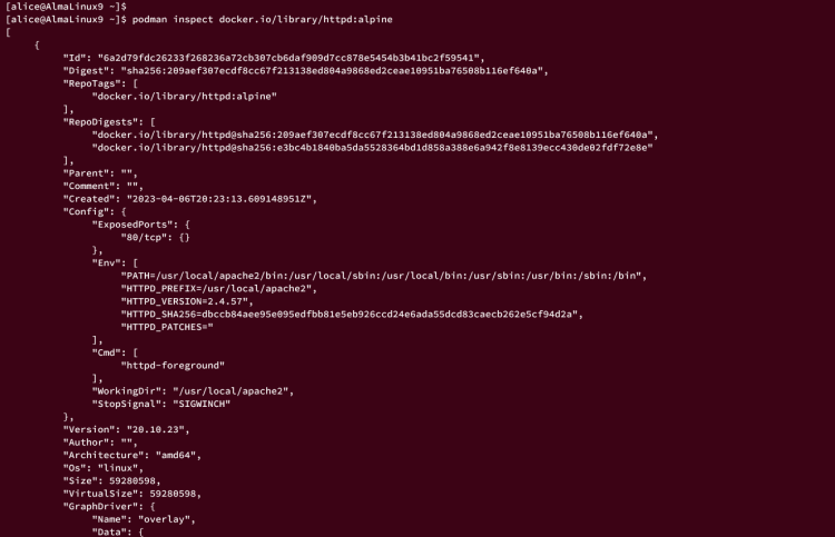 AlmaLinux 9 系统上 Podman 容器安装配置与入门教程