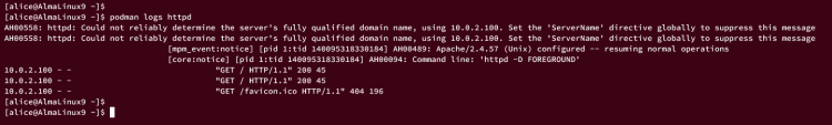 AlmaLinux 9 系统上 Podman 容器安装配置与入门教程