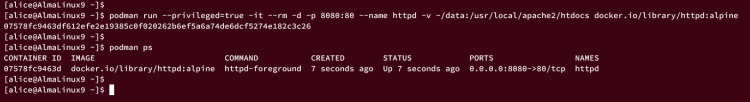 AlmaLinux 9 系统上 Podman 容器安装配置与入门教程