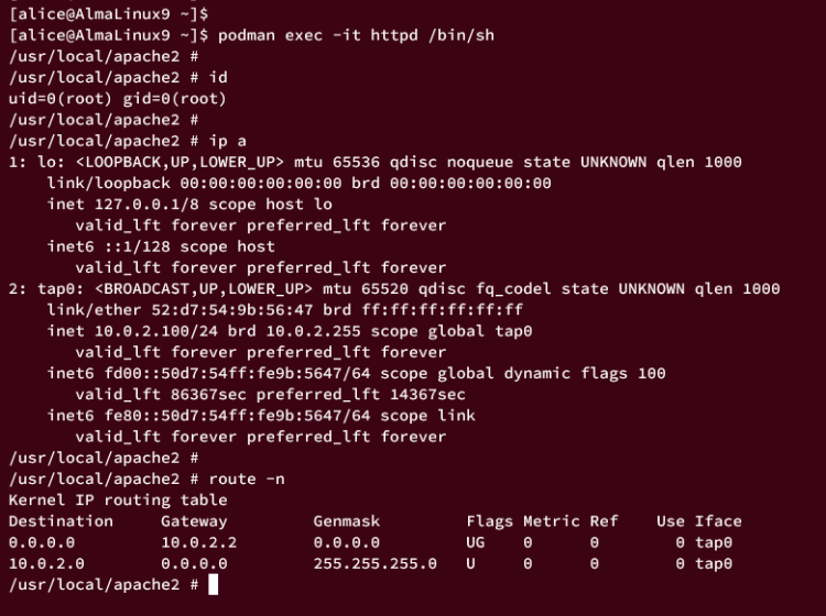 AlmaLinux 9 系统上 Podman 容器安装配置与入门教程