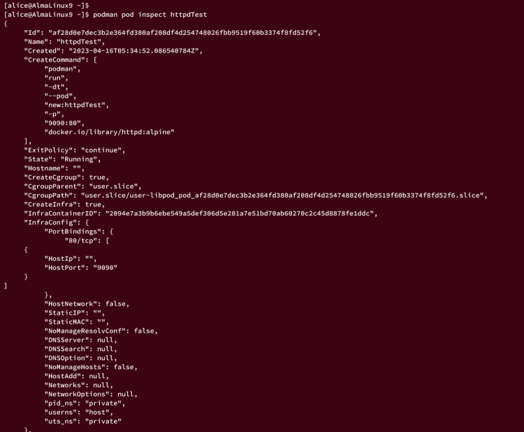 AlmaLinux 9 系统上 Podman 容器安装配置与入门教程