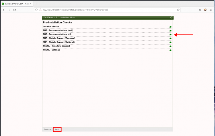 在 Rocky Linux 系统上安装配置 Cacti 网络监控工具