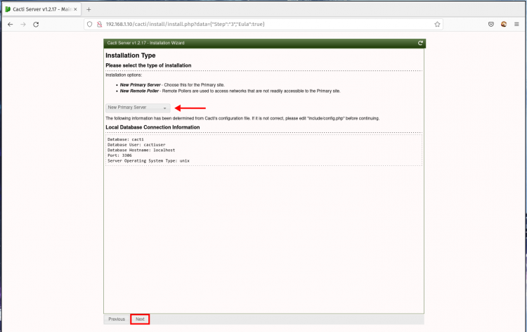 在 Rocky Linux 系统上安装配置 Cacti 网络监控工具
