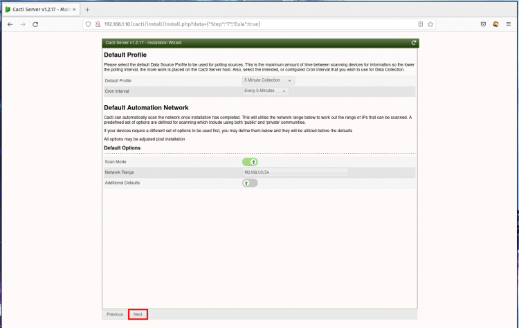 在 Rocky Linux 系统上安装配置 Cacti 网络监控工具