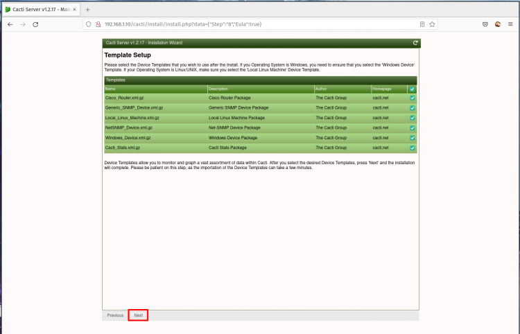 在 Rocky Linux 系统上安装配置 Cacti 网络监控工具