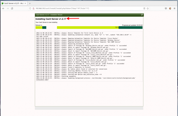 在 Rocky Linux 系统上安装配置 Cacti 网络监控工具