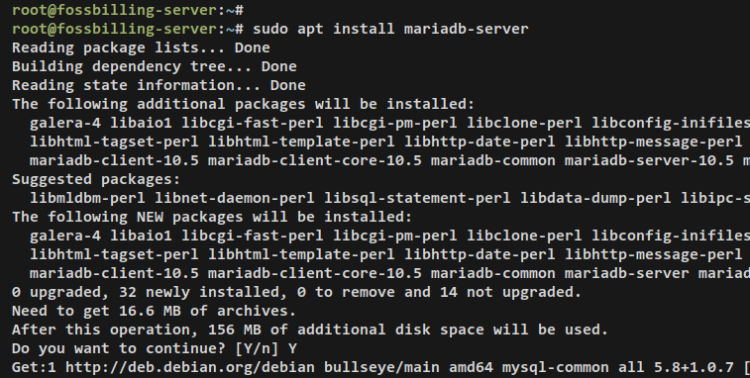 在 Debian 11 服务器上通过 Nginx 部署 FossBilling 计费系统教程