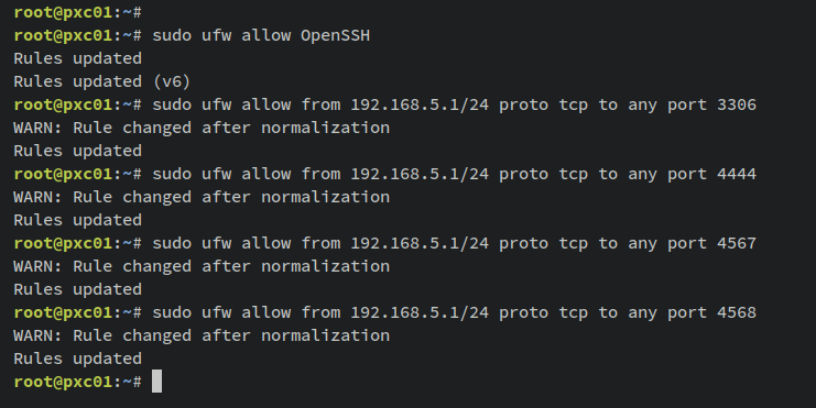 在 Debian 11 上安装并配置 Percona XtraDB 集群