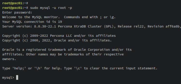 在 Debian 11 上安装并配置 Percona XtraDB 集群
