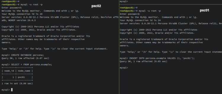 在 Debian 11 上安装并配置 Percona XtraDB 集群