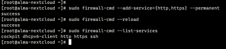 在 AlmaLinux 上完整安装并配置 Nextcloud 网盘