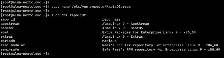 在 AlmaLinux 上完整安装并配置 Nextcloud 网盘