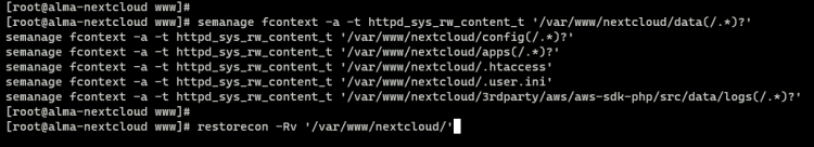 在 AlmaLinux 上完整安装并配置 Nextcloud 网盘