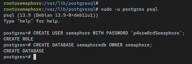 在 Debian 11 上安装 Ansible Semaphore 可视化管理面板