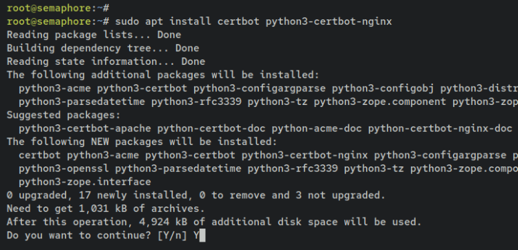 在 Debian 11 上安装 Ansible Semaphore 可视化管理面板