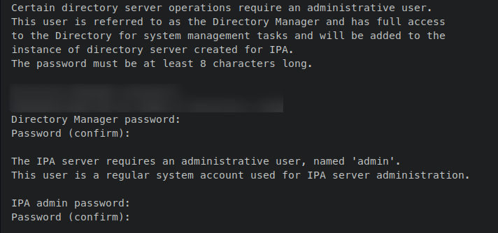 在 Rocky Linux 9 上安装 FreeIPA 身份管理系统