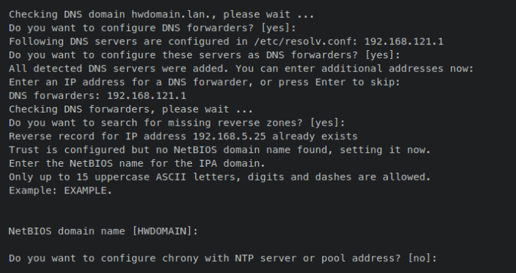 在 Rocky Linux 9 上安装 FreeIPA 身份管理系统