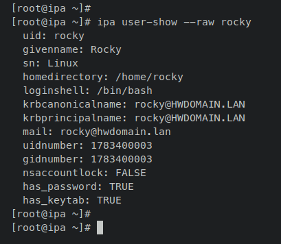 在 Rocky Linux 9 上安装 FreeIPA 身份管理系统