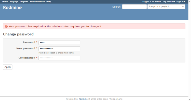 在 Debian 11 上安装 Redmine 项目管理平台