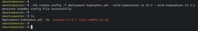 在 Ubuntu 22.04 上安装并配置 KubeSphere 容器平台