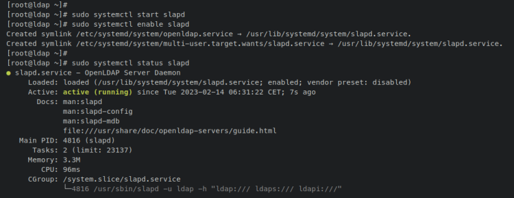 在 Rocky Linux 9 上安装并配置 OpenLDAP 服务端与客户端
