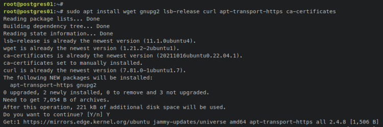 在 Ubuntu 22.04 上搭建 PostgreSQL 多主复制架构