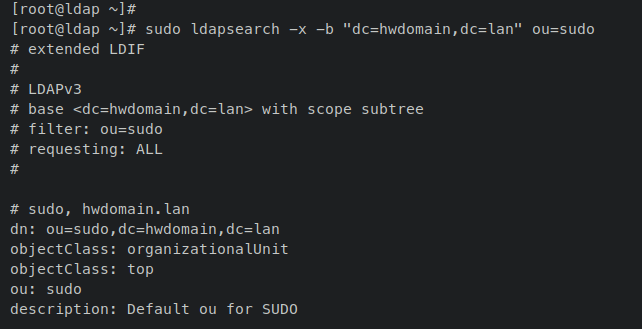 将 Sudoers 与 OpenLDAP 服务器集成统一管理 sudo 权限