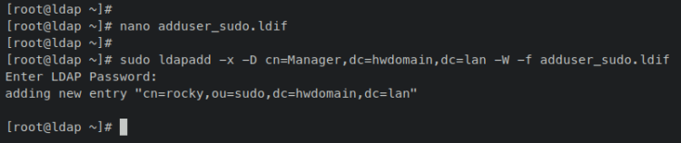 将 Sudoers 与 OpenLDAP 服务器集成统一管理 sudo 权限