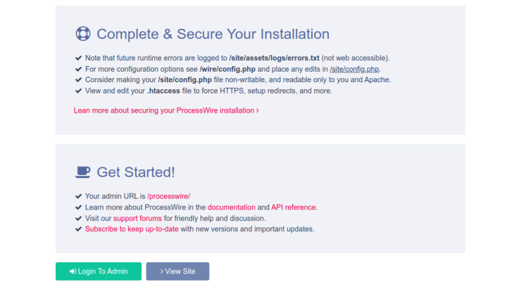 在 Debian 11 上安装 ProcessWire CMS 内容管理系统