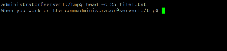 Linux head 命令入门:5 个实用示例详解