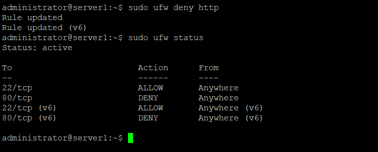 在 Ubuntu 上入门使用 UFW 简易防火墙
