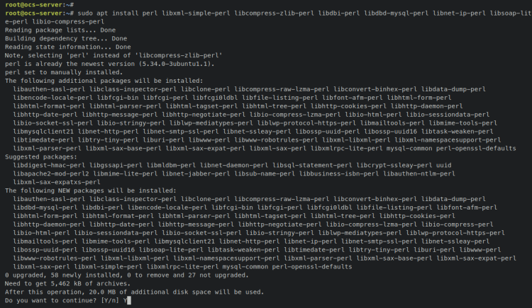 在 Ubuntu 22.04 上安装 OCS Inventory 资产管理系统