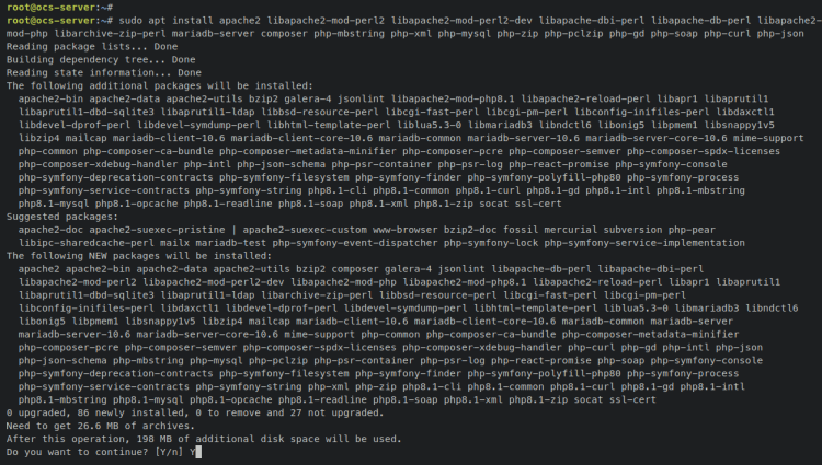 在 Ubuntu 22.04 上安装 OCS Inventory 资产管理系统