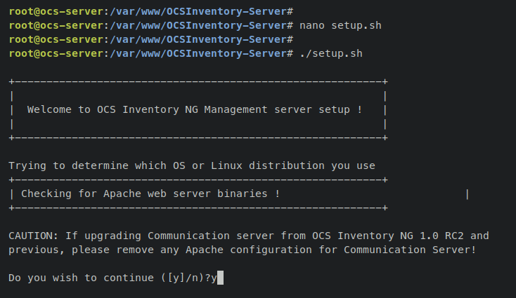 在 Ubuntu 22.04 上安装 OCS Inventory 资产管理系统