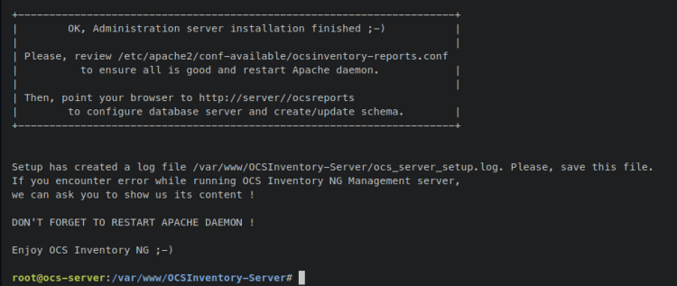 在 Ubuntu 22.04 上安装 OCS Inventory 资产管理系统
