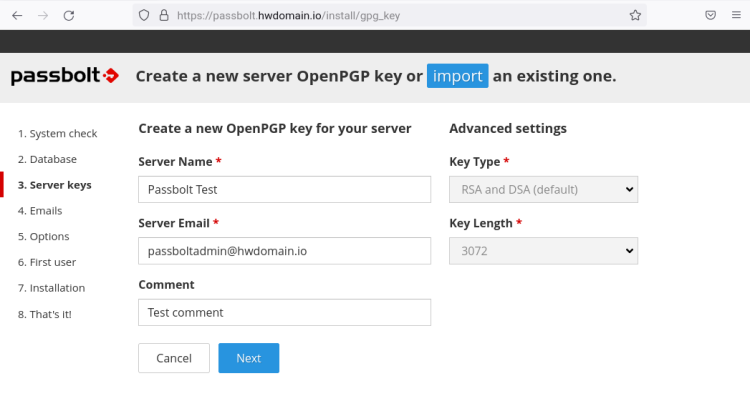 在 Ubuntu 22.04 系统上安装配置 Passbolt 密码管理器