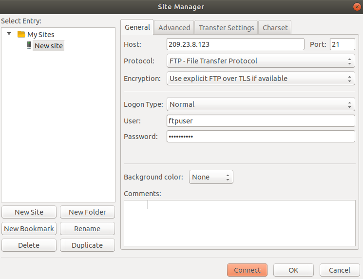 在 Ubuntu 22.04 系统上安装 ProFTPD 并配置 TLS 与 SSL 加密连接