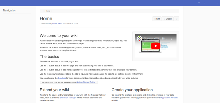在 Ubuntu 22.04 上安装与配置 XWiki 维基知识库平台