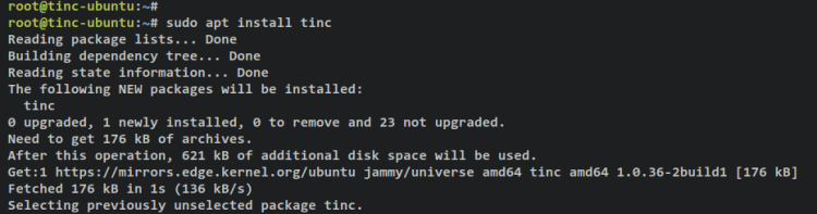 在 Ubuntu 22.04 上用 Tinc 搭建对等虚拟专用网络