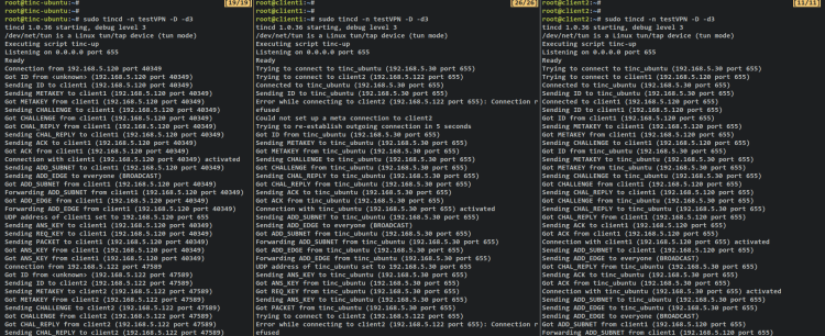 在 Ubuntu 22.04 上用 Tinc 搭建对等虚拟专用网络