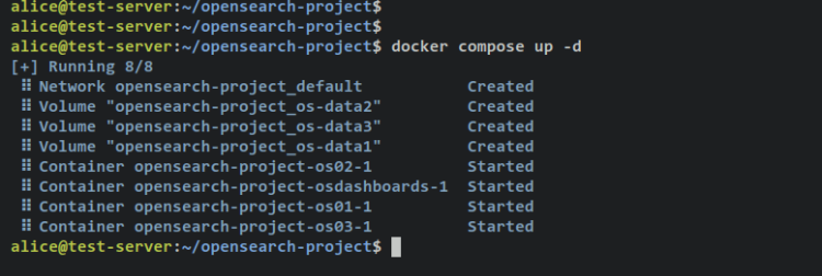 在 Ubuntu 22.04 系统中使用 Docker 部署 OpenSearch 搜索引擎
