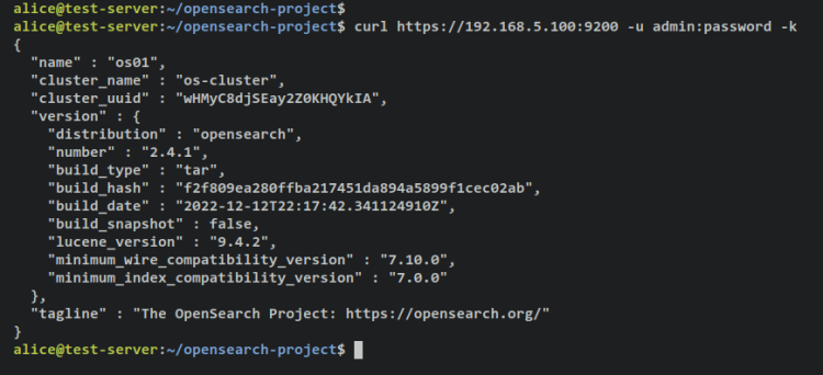 在 Ubuntu 22.04 系统中使用 Docker 部署 OpenSearch 搜索引擎