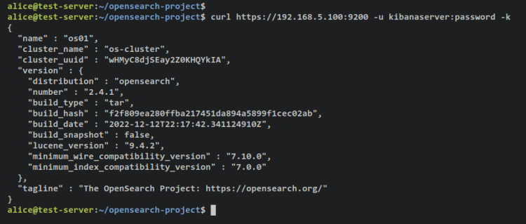 在 Ubuntu 22.04 系统中使用 Docker 部署 OpenSearch 搜索引擎