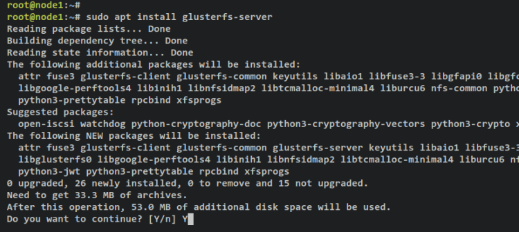 在 Debian 11 上安装配置 GlusterFS 可扩展网络文件系统